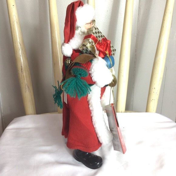 Possible Dreams Clothtique Loaded with Love Santa Christmas Figurine Decoration - Picture 3 of 12